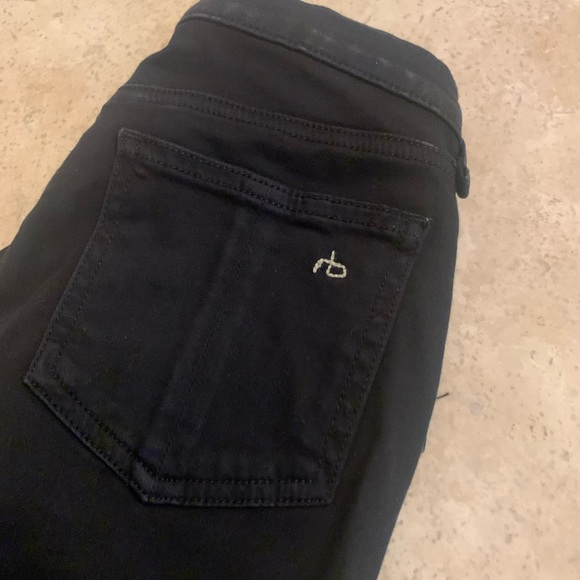 Rag and Bone Black Legging Skinny Jeans size 25 - Picture 2 of 4